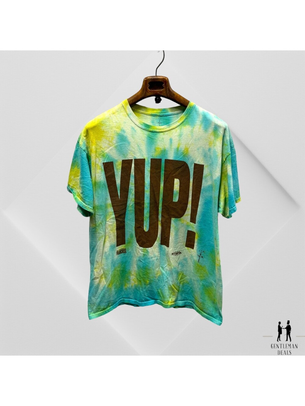 Travis Scott Cactus Jack Yup! Franchise Promo Tee One Size Tie Dye RARE OS